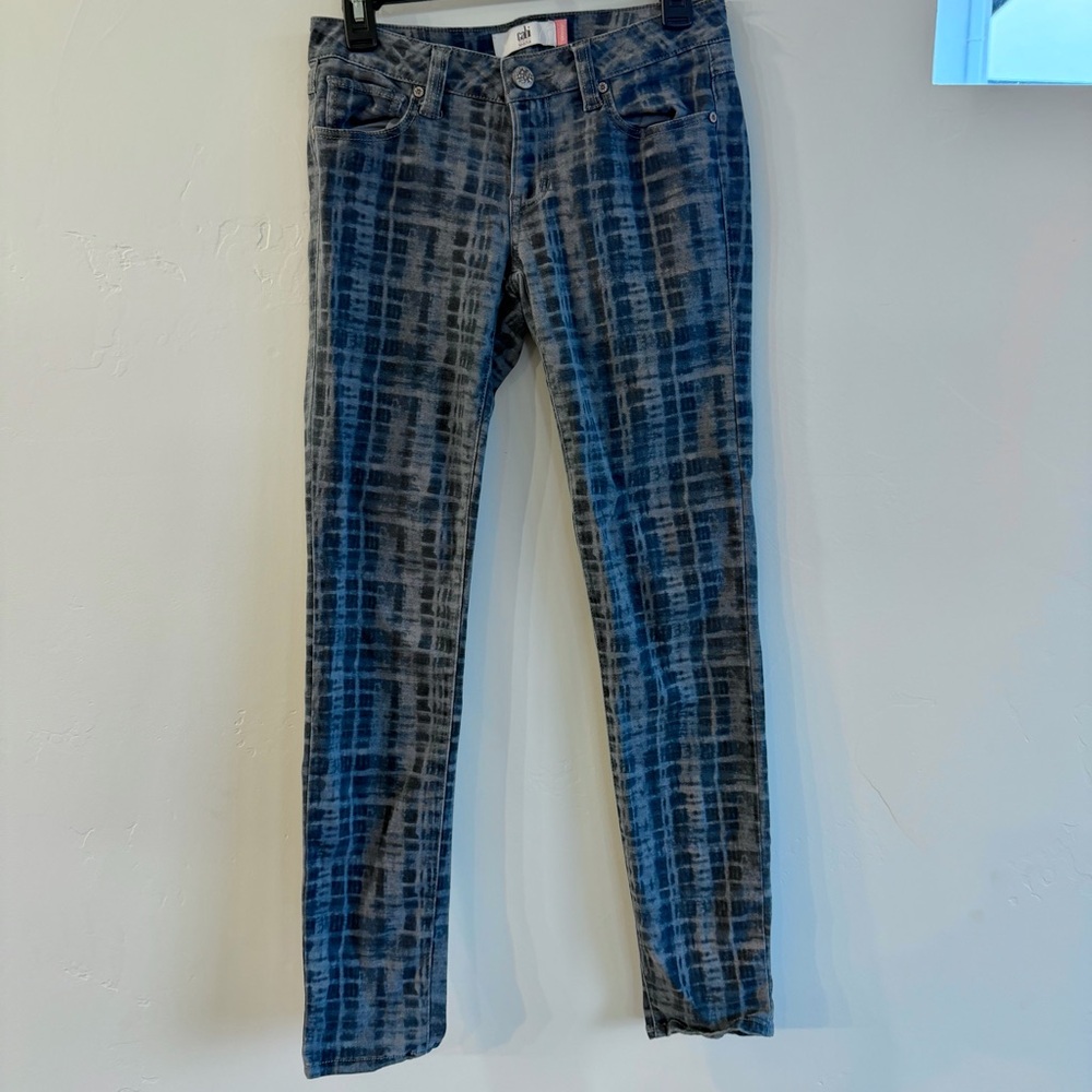 CAbi Blue Skinny Jeans Size 2